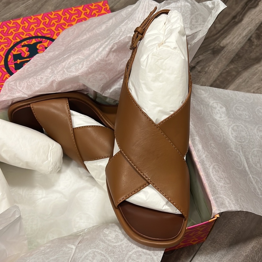🔥🔥TORY BURCH Gabrielle Wedge Sandal - Picture 13 of 17